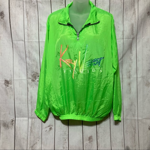 Lightweight 1/4 Zip Pullover Jacket Unisex S / M - Picture 2 of 11